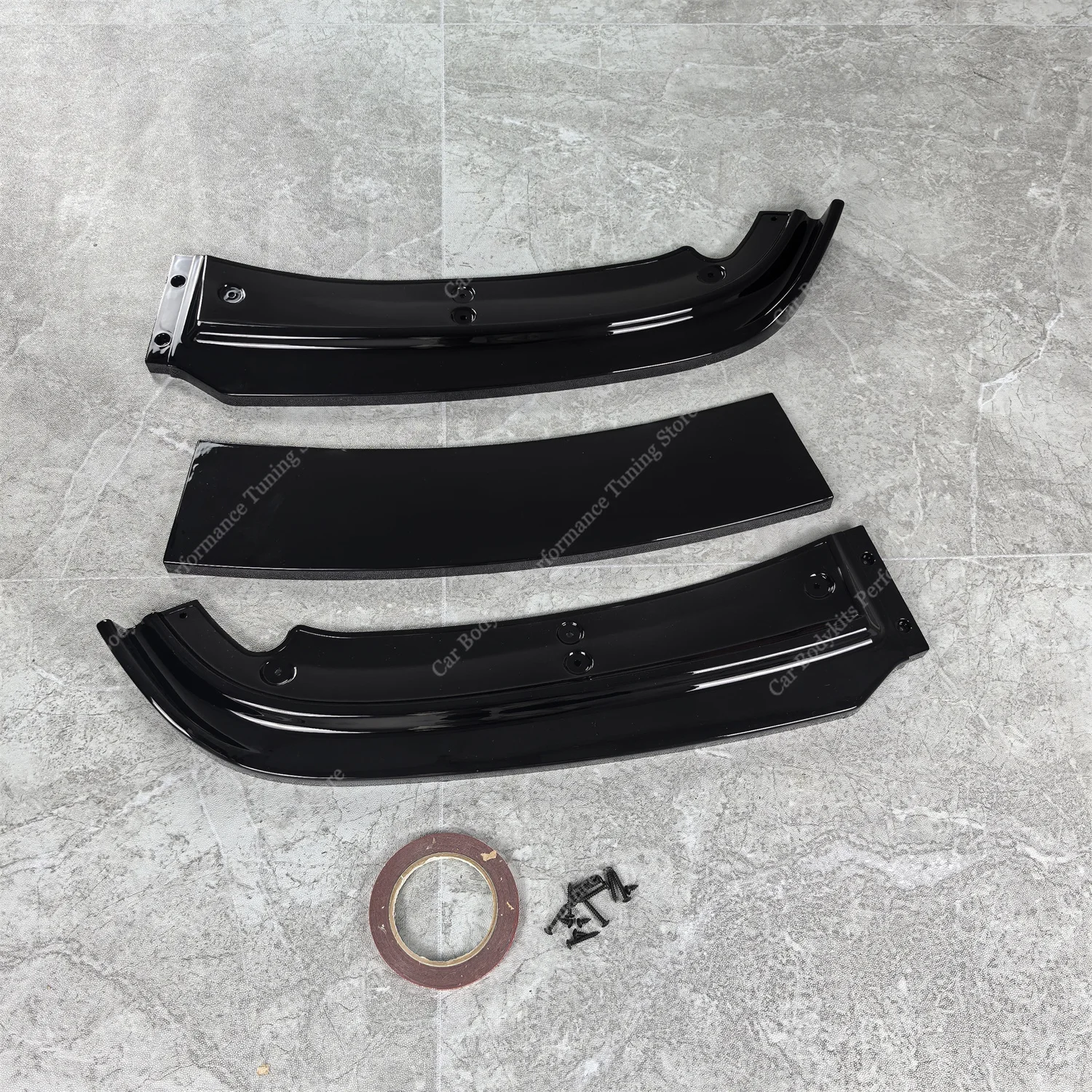 BMW E90 E91 LCI 표준 글로스 블랙 프론트 범퍼 립 스포일러 스플리터 320i 320d 330i 335i NON-M 스포츠 2005-2012 튜닝