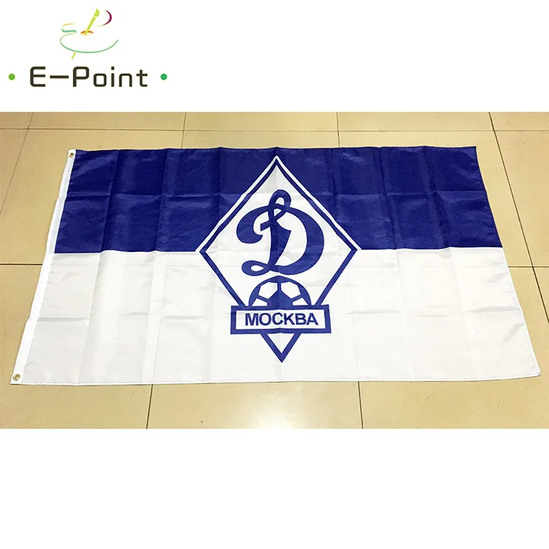 ФК Динамо Московский флаг 2x3ft (60x90 см) 3x5ft (90x150 см) декоративный баннер для дома и сада