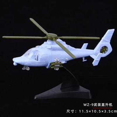 4D 27Styles 1:144 Fighter Assembly Model Plastic Gule Free Plane Armed Helicopter Reconnaissance Aircraft Bomber Model Toy - WZ-9