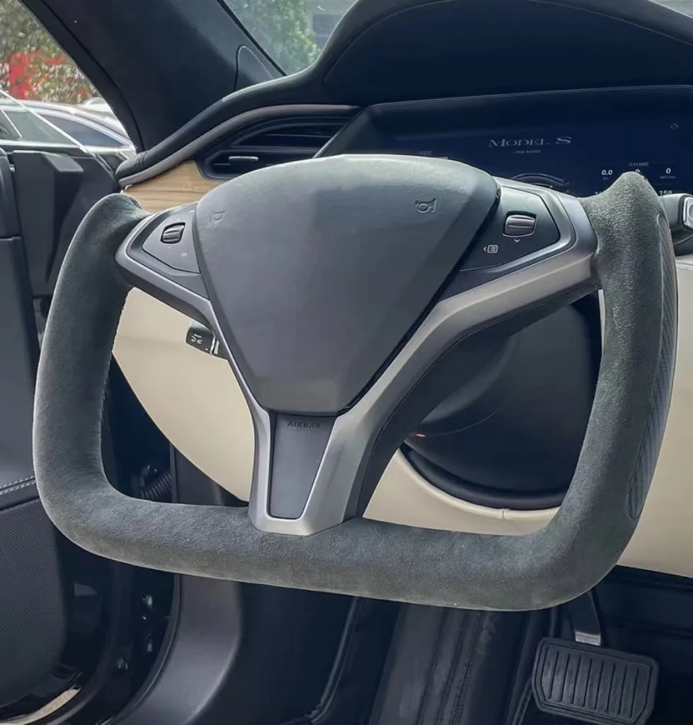 

Подходит для Tesla Model3/Y/S/X модифицированное рулевое колесо из углеродного волокна