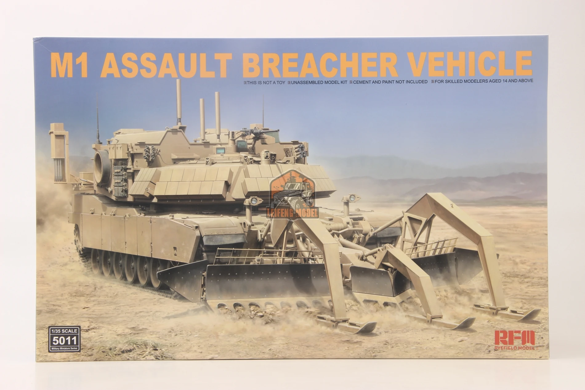 

Полевая модель Rye, модель RFM RM-5011 1/35, масштаб M1, ABV, автомобиль Assault Breacher