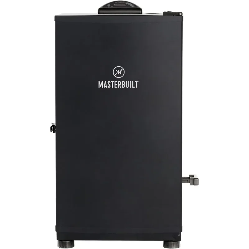 Masterbuilt&reg; 30-inch Digital Electric Vertical BBQ Smoker with Side Wood Chip Loader, Chrome Racks and 710 Cooking Square Inches