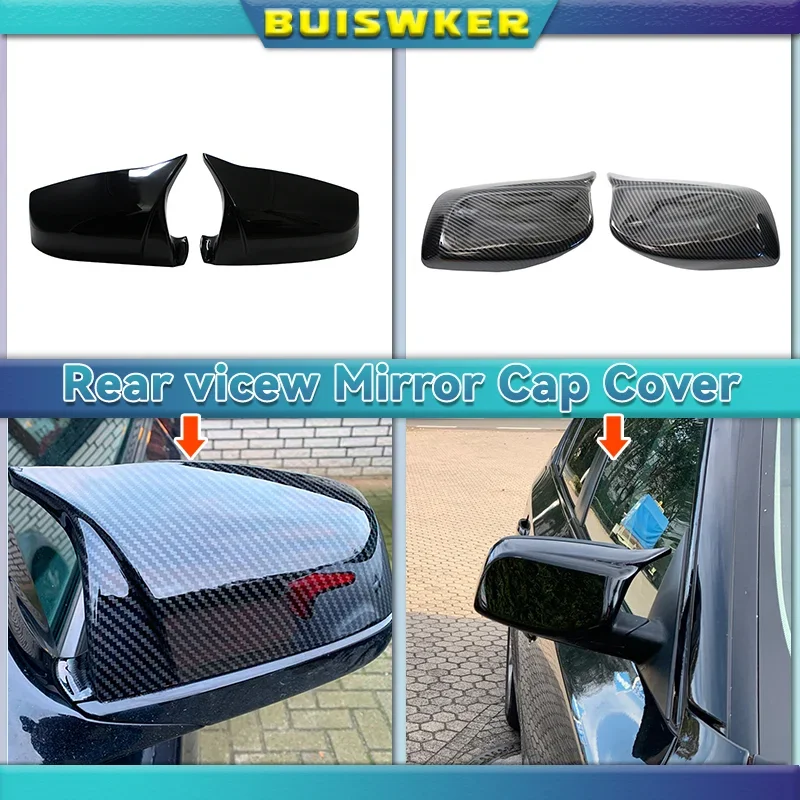 

Чехол для бокового зеркала заднего вида E60 LCI из настоящего углеродного волокна 51167187431 51167187432 для BMW F10 F11 E61 F01 F02 E63 E64 F12 F13