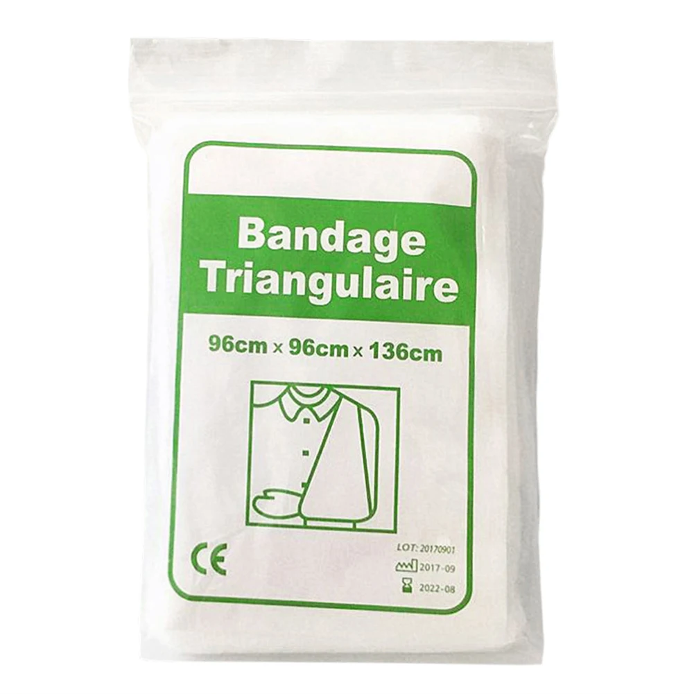 Triangular First Aid Bandage Non-Woven Emergency Burn Dressing Fracture Fixation
