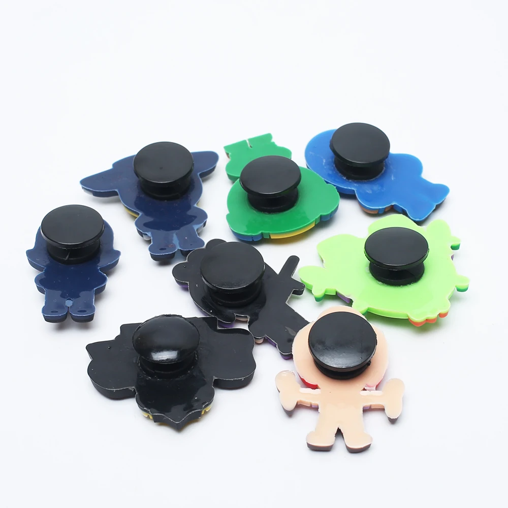 New Product 8Pcs Shoe Decoration Choe Charms Accessories For Clogs Kids School Gift Fit Wristband