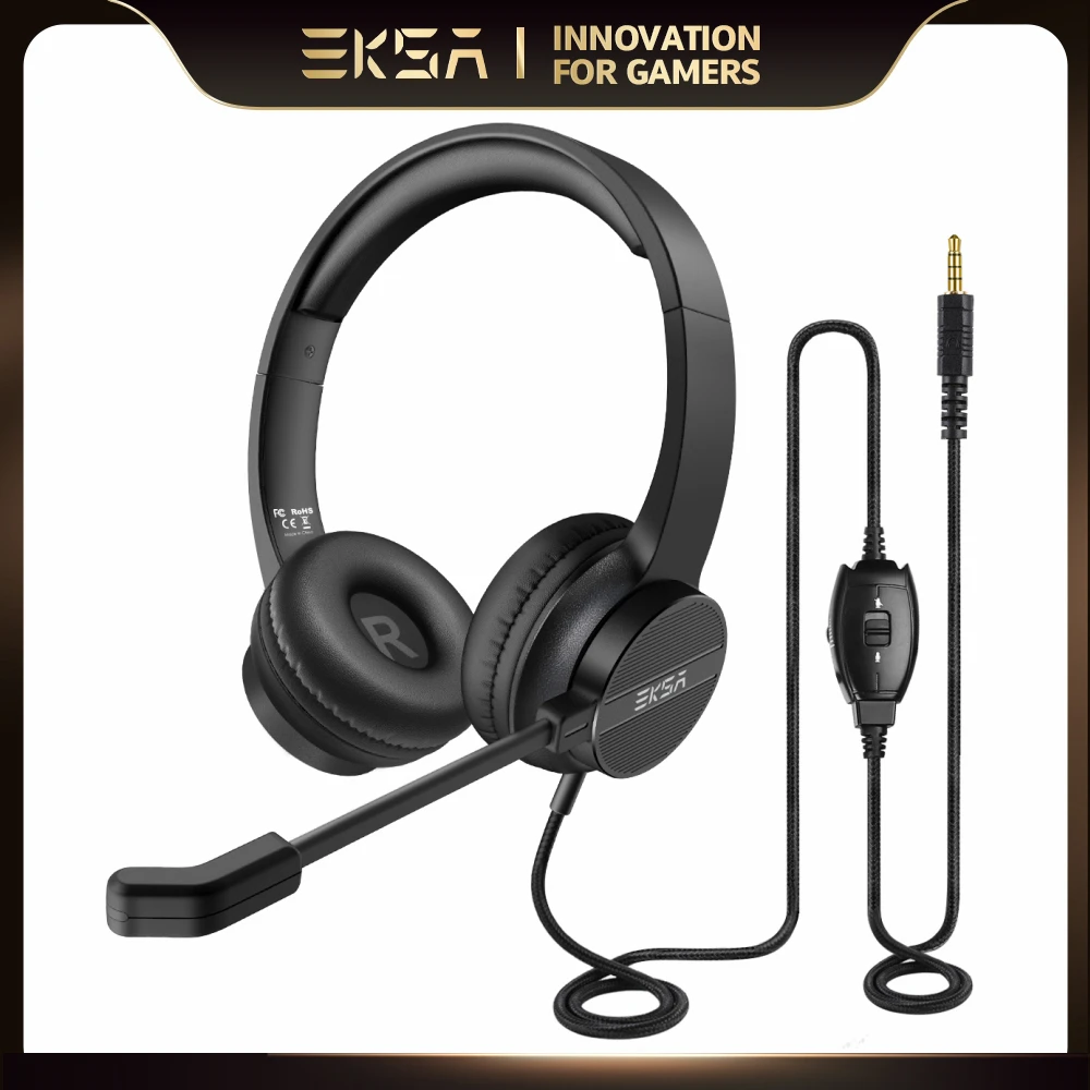 Tanie EKSA H12 przewodowe słuchawki
