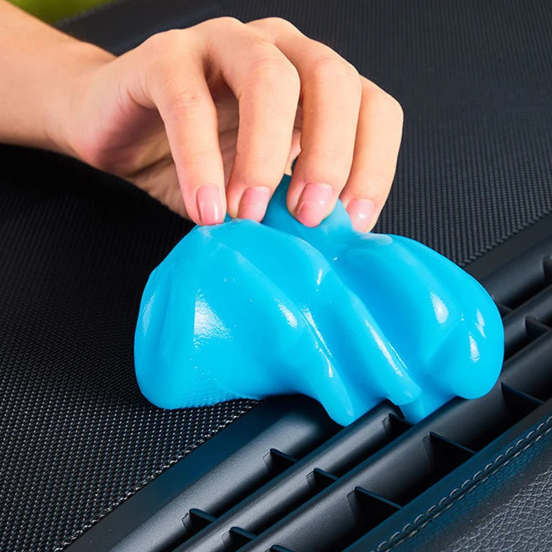 Car Cleaning Gel cleaning gel cleaning magic mud car cleaning gel Magic Mud Car Interior Vent Dust Removal Glue Computer Keyboard Dirt Cleaning Artifact Auto Cleaner Accessories