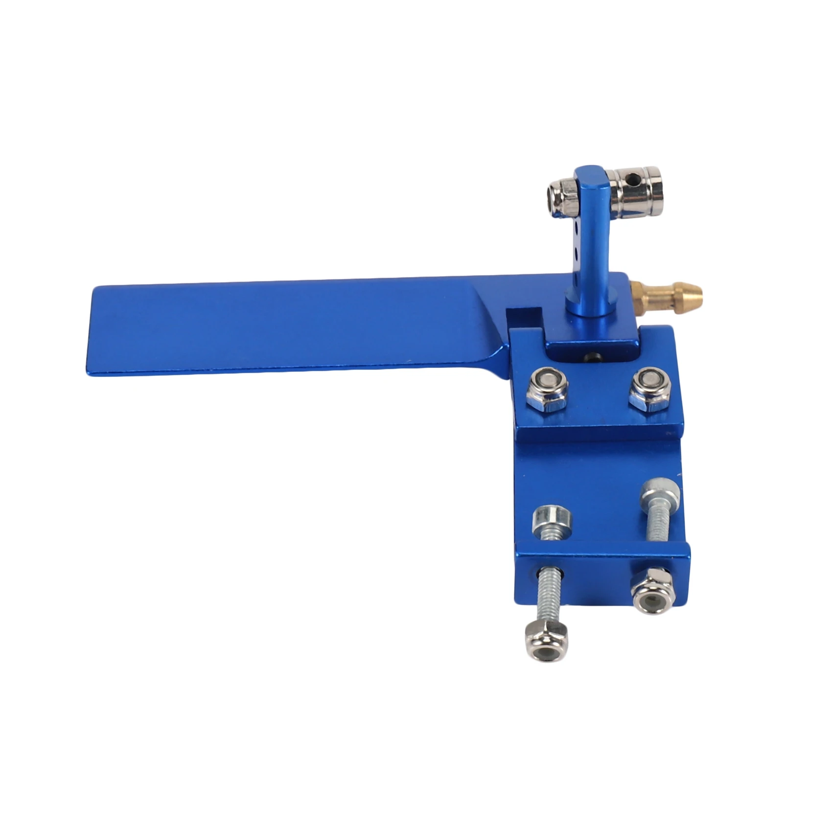 RC Boat Aluminium Alloy Brand 75mm Metal Suction Water Rudder for Remote Control RC Boats CNC Parts Blue 5