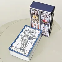 The Alchemical Tarot Renewed 6th Editiona 12*7cm 80-card Tarot Deck Links Between Alchemical Symbolism and Traditional Imagery 1