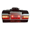 CNC LED Tail Light Group System with Mudguard LOGO Lamp for 1/14 Tamiya RC Truck Trailer SCANIA Actros MAN VOLVO Upgrade Parts 1