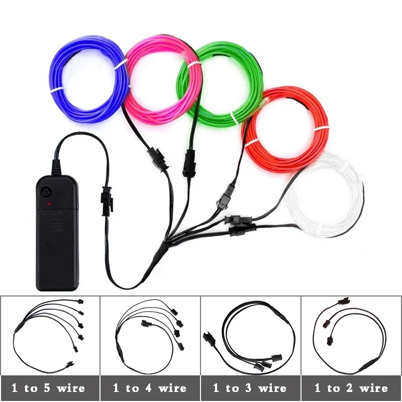 el-5-4-3-2-1-1m-diy-aa-usb-led