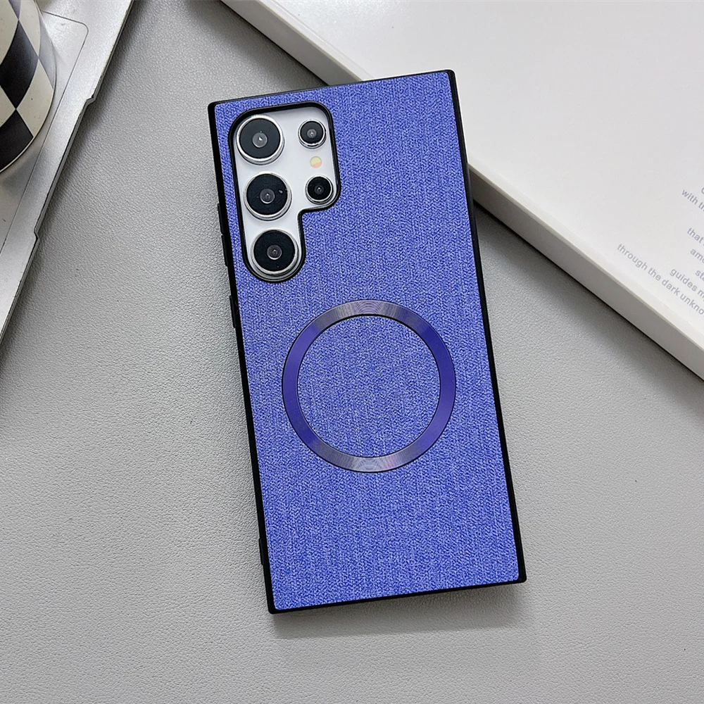 Luxury Magnetic Wireless Charging Phone Case Cover