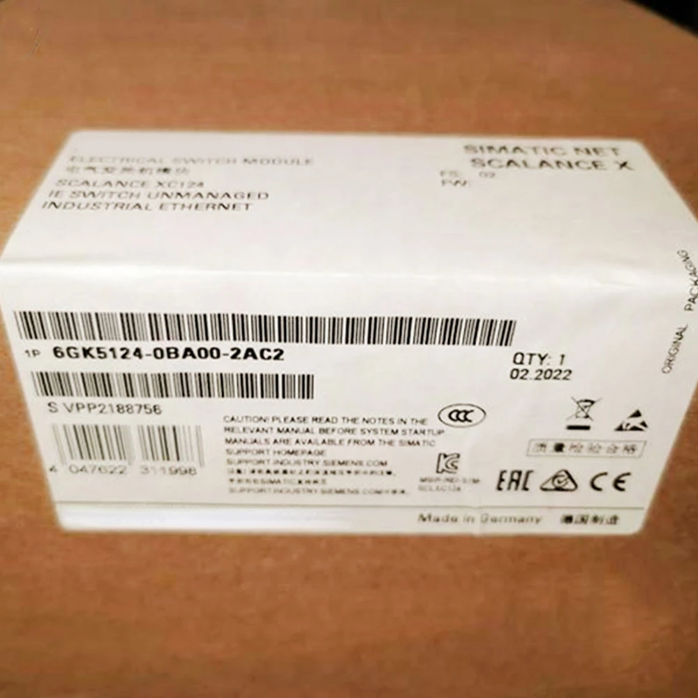 

New original 6GK5124-0BA00-2AC2 6GK51240BA002AC2 6GK5106-2BD00-2AC2