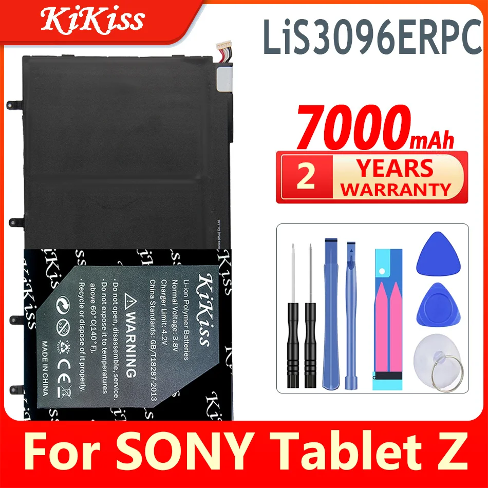 

KiKiss 100% New Battery lis3096erpc 7000mAh For SONY Tablet Z SGP311 SGP312 SGP341 Batteries
