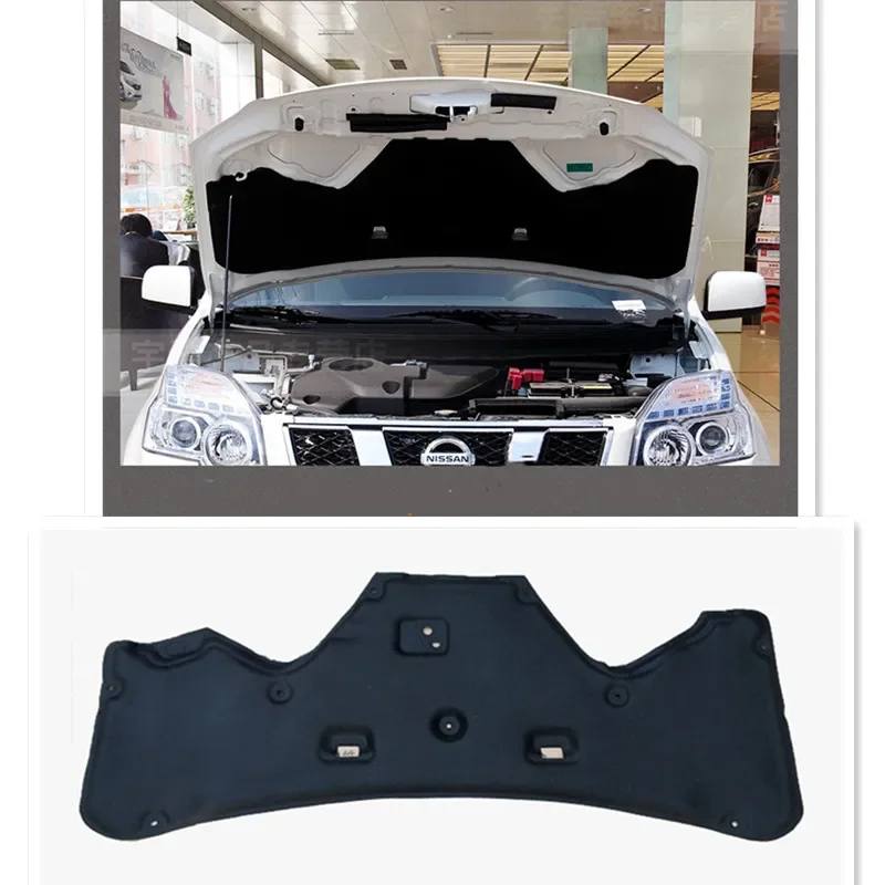 

2008-2013 для Nissan X-Trail Rouge, автомобильная теплоизоляция, хлопок, передний капот, брандмауэр двигателя, коврик, крышка, шумоизолятор A