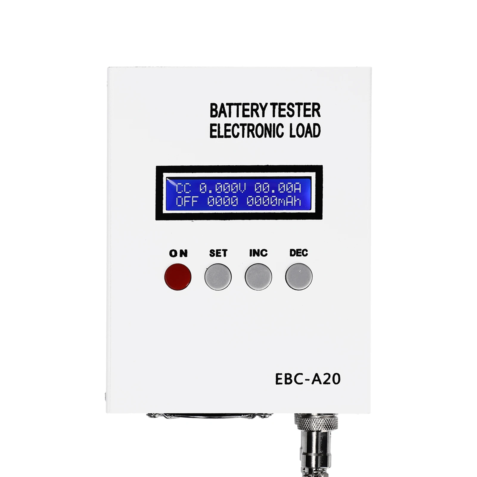 EBC-A20 4-Wire Battery Tester 30V 20A 85W Lithium Leadacid Battery Capacity Test