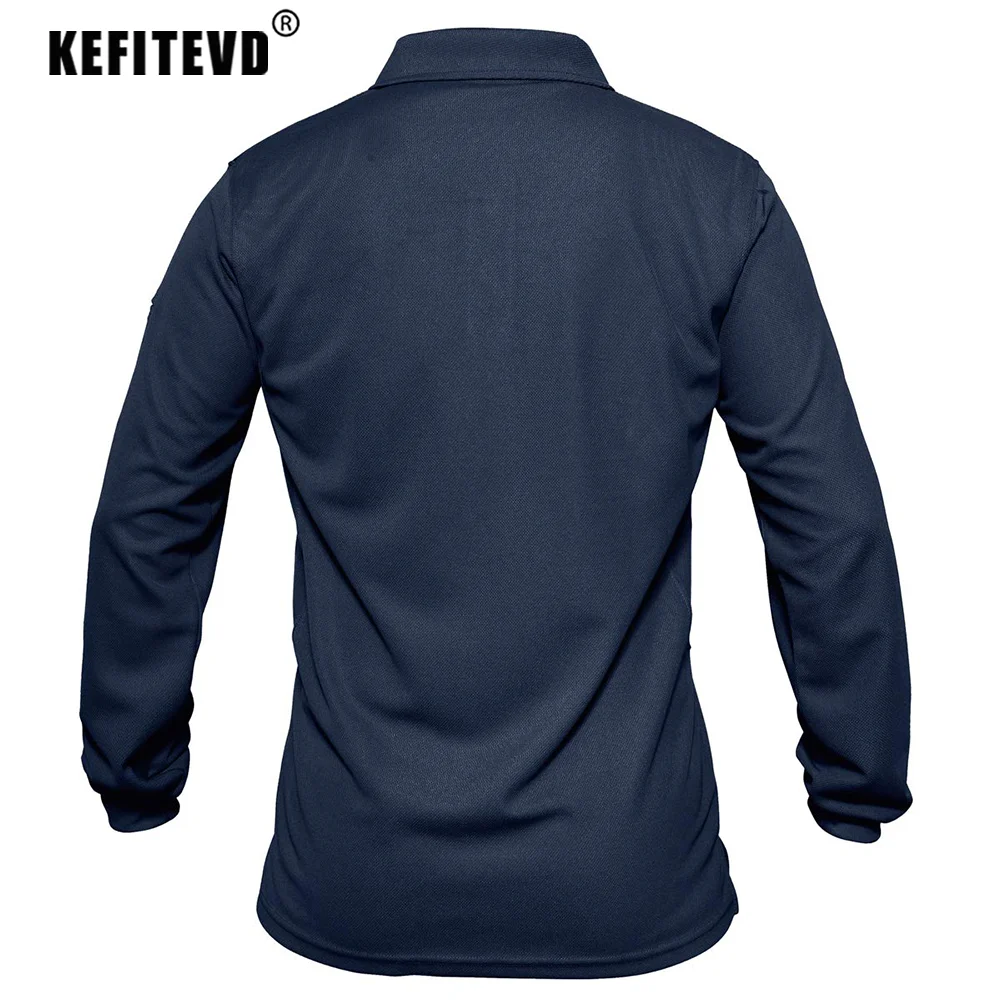 Sport T Shirt Long Sleeve T Shirt Men Chest Pocket Long Sleeve T Shirt Quick Dry Outdoor