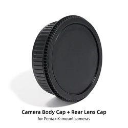 Universal Camera Body and Lens Rear Cap for PK - Mount SLR Accessories (For Pentax K mount)