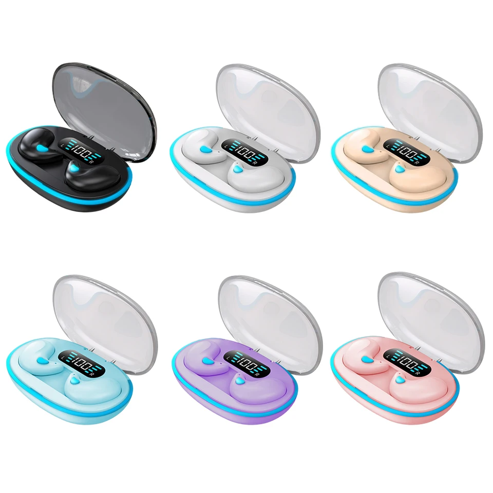 Bluetooth 5.3 Open Ear Invisible Sleep Earphones