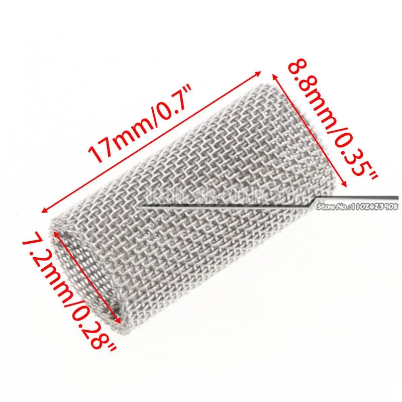 1x/2x/5x/10x/20x/30x Strainer Screens For Diesel Air Parking Heater Car Glow Plug Burner 3-Layers Filter Mesh 252069100102 burner screen mesh