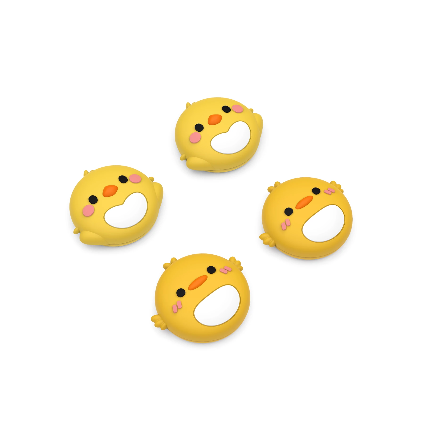 Playvital Cute Thumb Grip Caps Per Controller Ps5/4, Stick Caps Per Xbox Series X/S, Thumbstick Caps Per Switch Pro Controller