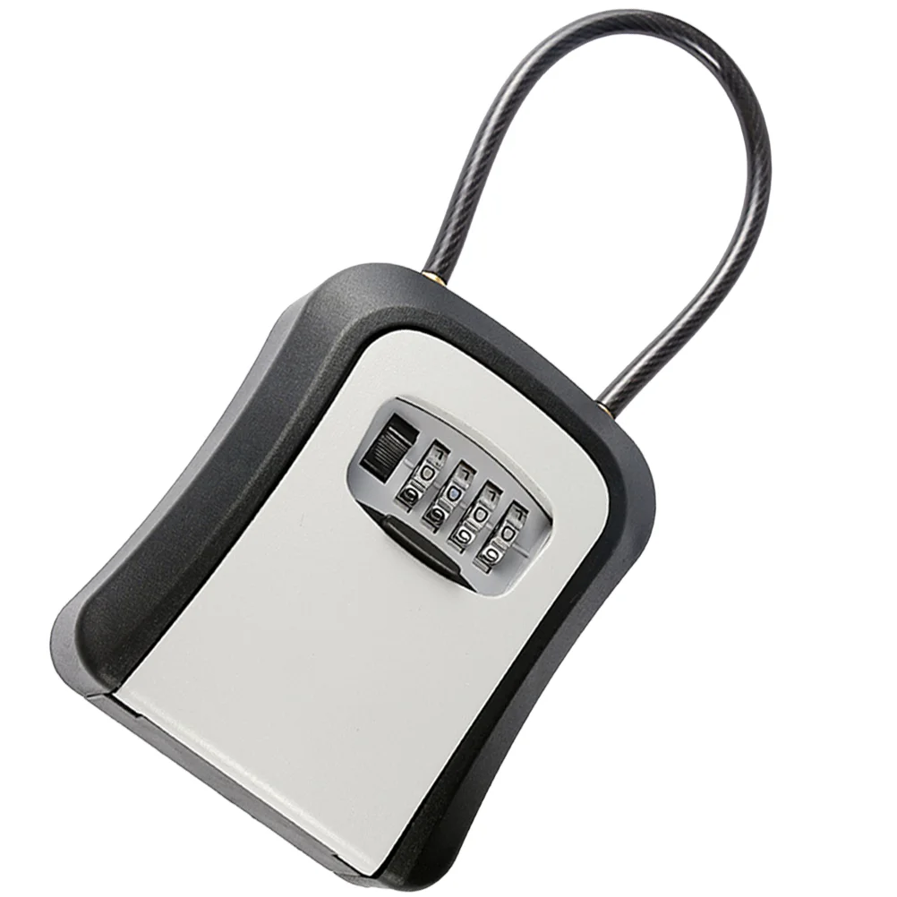 

Box Lock Keys Code Outdoor Wall Key House Hanging Mount Safe Password Outside Code Boxs Security Hook Combination Case