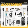 20807-50760e.jpg Inflatable Fishing Paddle Board Triple Chamber Stand Up Paddle Board 11'*48"*6",Fishing Kayak with Premium Accessories
