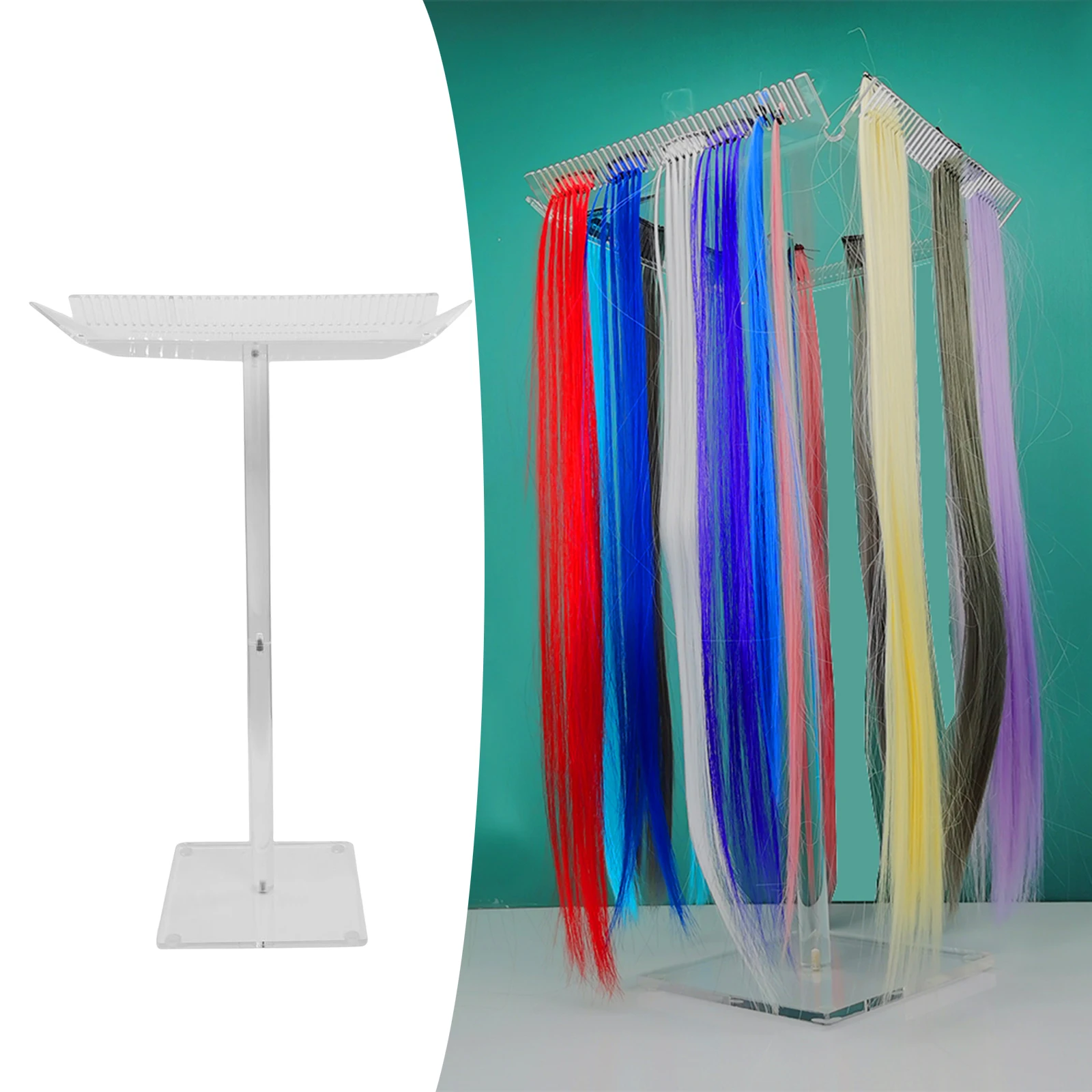 New Customizable Logo Profession Hair Extension Tools Wigs Stand Hair Extension  Holder Displays Rack - China Hair Extensions Stands and Hair Extension  Holder price