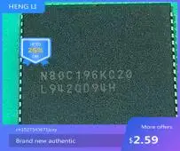 

IC NEW 100% N80C196KC20