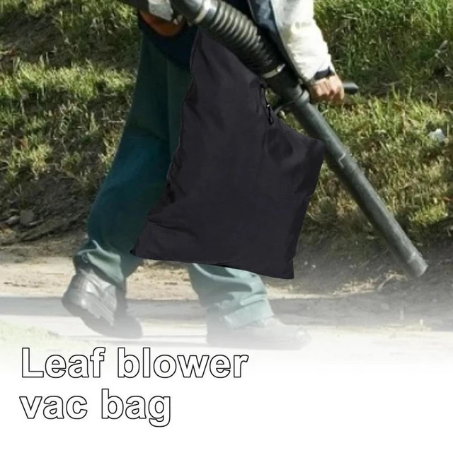 Leaf Vacuum Blower Bag Oxford Fabric Zippered Leaf Collection Bag Leaf  Blower Vacuum Storage Bag Yard Waste Bins - AliExpress