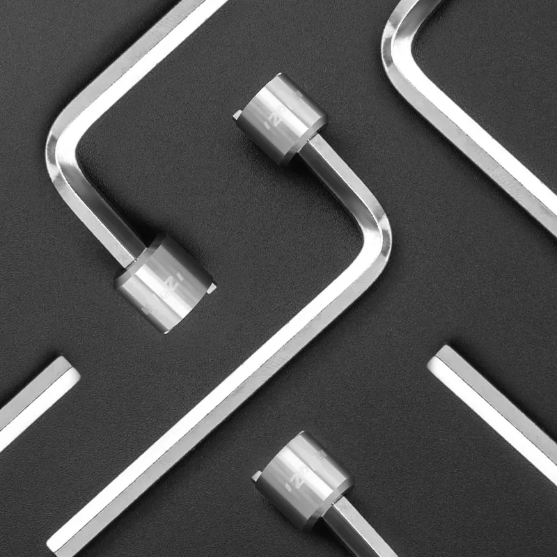 Teksome Chiave per dado corona | Chiave in metallo di precisione per bullone corona bicicletta, strumento portatile di riparazione per rimozione della manovella con presa salda per fitness