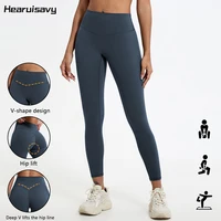Leggings de sport pour femmes Hearuisavy, tissus super doux, taille haute, pour la gym, le yoga, la course à pied, les entraînements, effet push-up 1