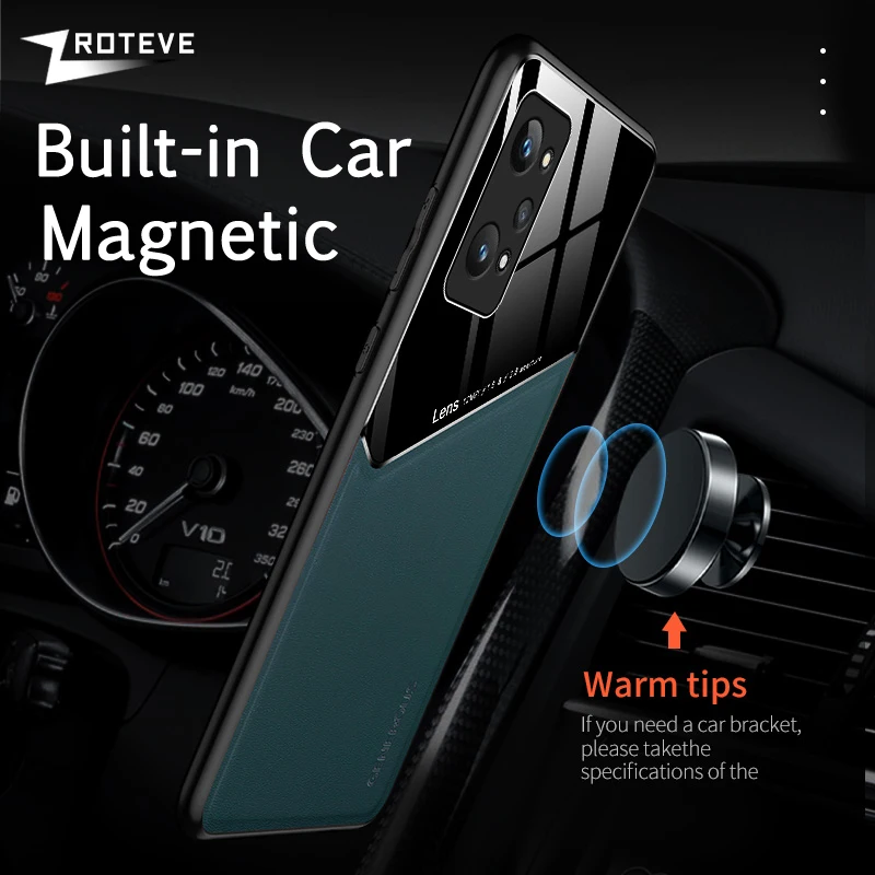 Zroteve PU Leather Magnetic Hard Cover - Premium Phone Case