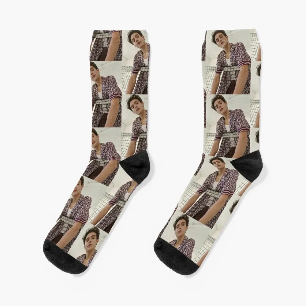 

joshua basset Socks Thermal man winter gym hiphop Designer Man Socks Women's