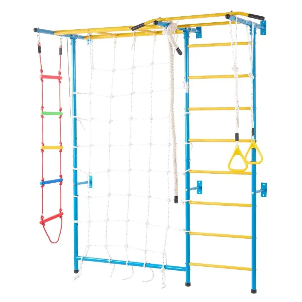 7 Features for kids Climbing Gym Multi Activity Sturdy Steel Construction Indoor Fun Toddler Children for exercise 1