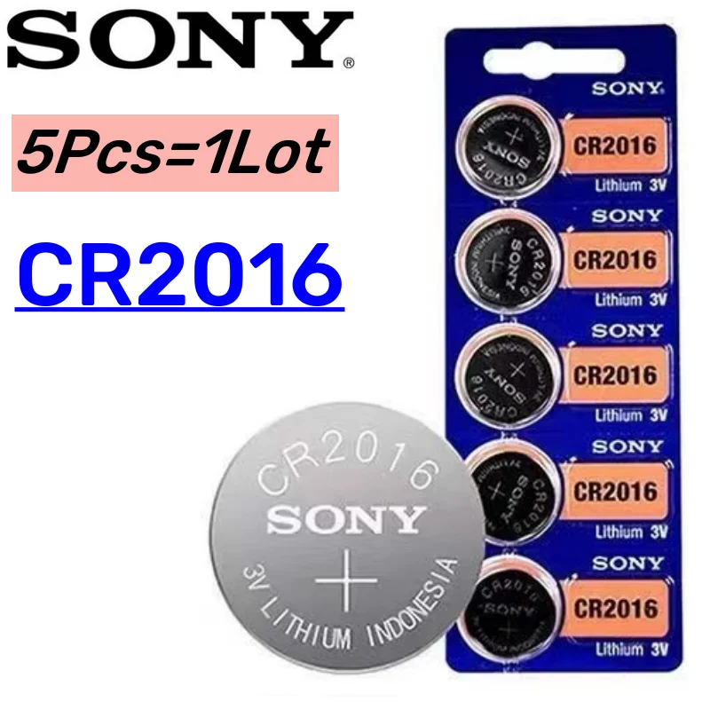 Remote Control Battery 5Pcs Original SONY CR2032 3V for Car Watch Motherboard toy