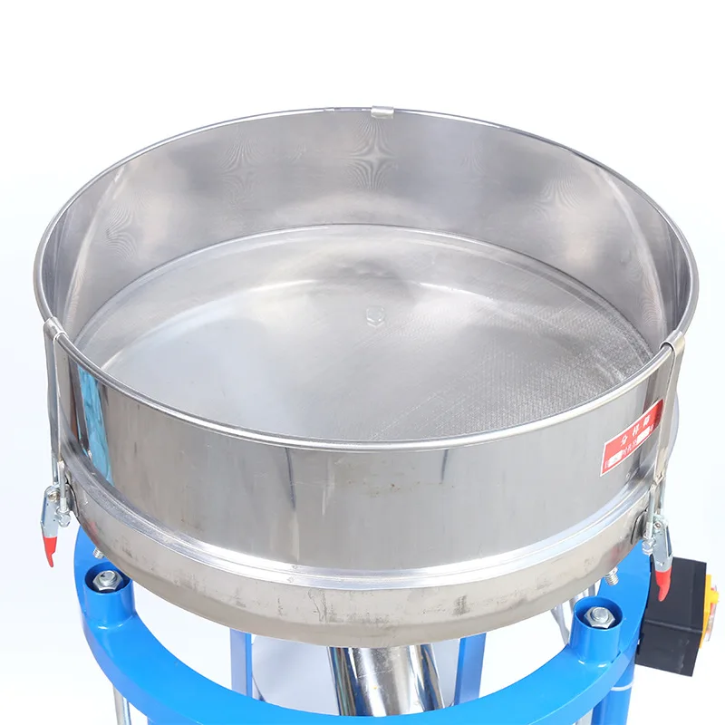 

220V circular vibrating screen 750W 1500W powder food vibrating screen