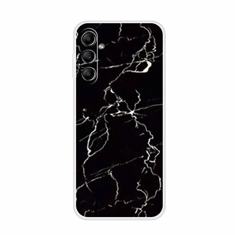 Marble Design Soft Silicone TPU Phone Case - Cartoon Print Cover