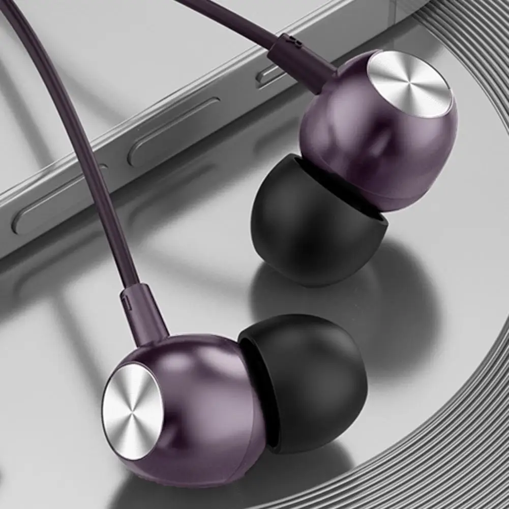 

Wired Headset 20-20KHz Wired Headphone Smart Wire Control Quick Response 3.5mm Macaroon Gaming Headphone Phone Supply