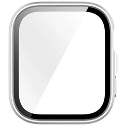 Enhanced Protective Case: Full - Coverage Bumper with Screen Protector & Anti - Scratch Shield for Fit 4 (Silver)