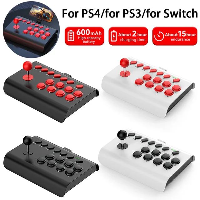 New upgrade Arcade Game Stick Joystick Controller For Nintendo Switch PS4 PS3 8bitdo Ultimate Pandora Box PC IOS Mobile Phone