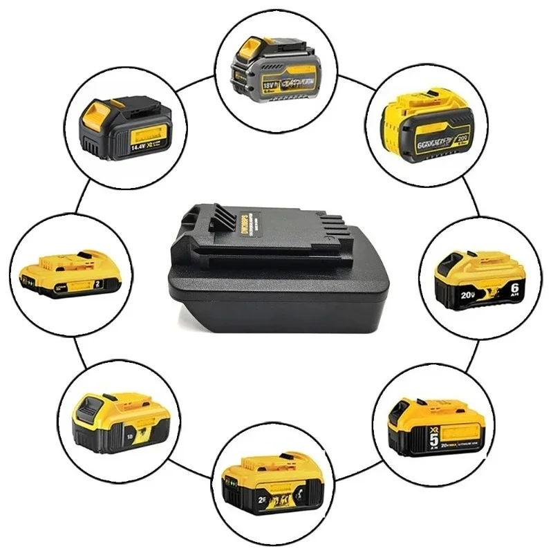 Dewalt/Milwaukee/Makita 18-20V 배터리용 배터리 어댑터는 Black&Decker/Porter&Cable/Stanley 18-20V 도구로 변환됩니다.
