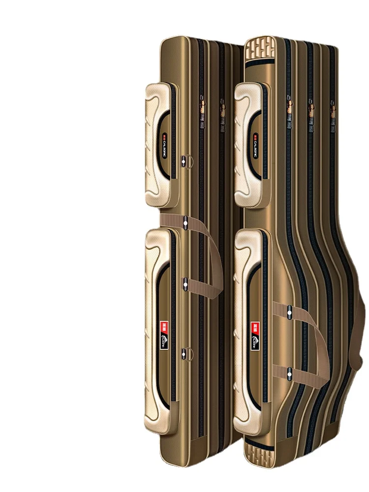 Fishing rod bag multi functional fishing gear bag large capacity non