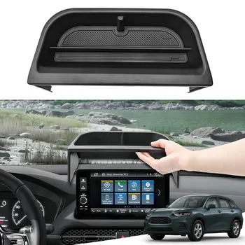 Car Dashboard Storage Organizer for 2023 2024 2025 2026 Honda HRV Center Console Dash Board 7-inch/ 9-inch Behind Screen Tray 1