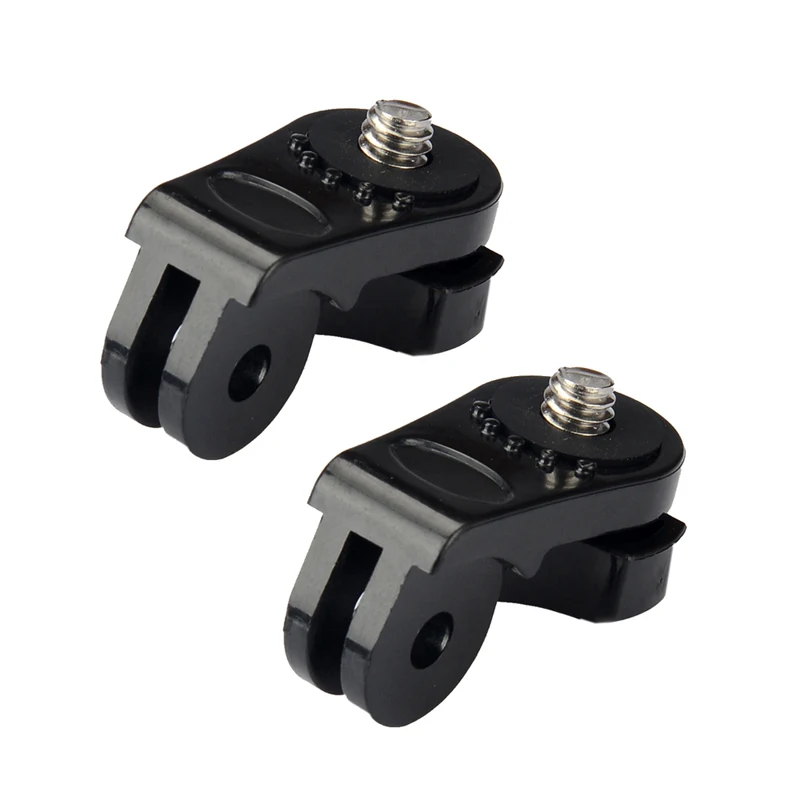 Action Camera Adapter Bridge Mount Per Xiaomi Yi Monta Foro Per Vite Da 1/4 Di Pollice Per Gopro Sony Dji Sjcam Mini Cam Fotocamere Sportive Hdr