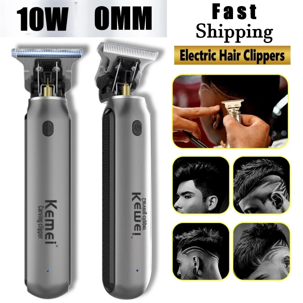 KemeiHairLinersClippersMenBeardTrimmerZeroGappedTBladeHair