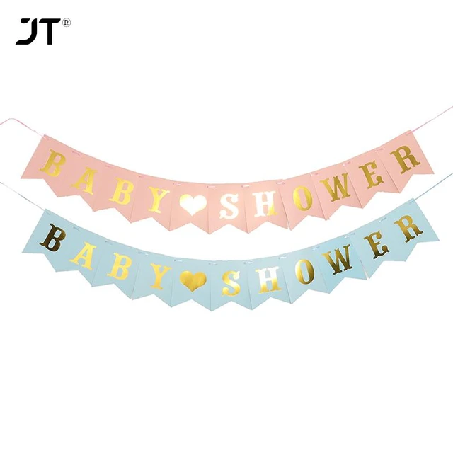 Baby Shower Decorations It's A Boy Girl Baby Shower Banner Gender