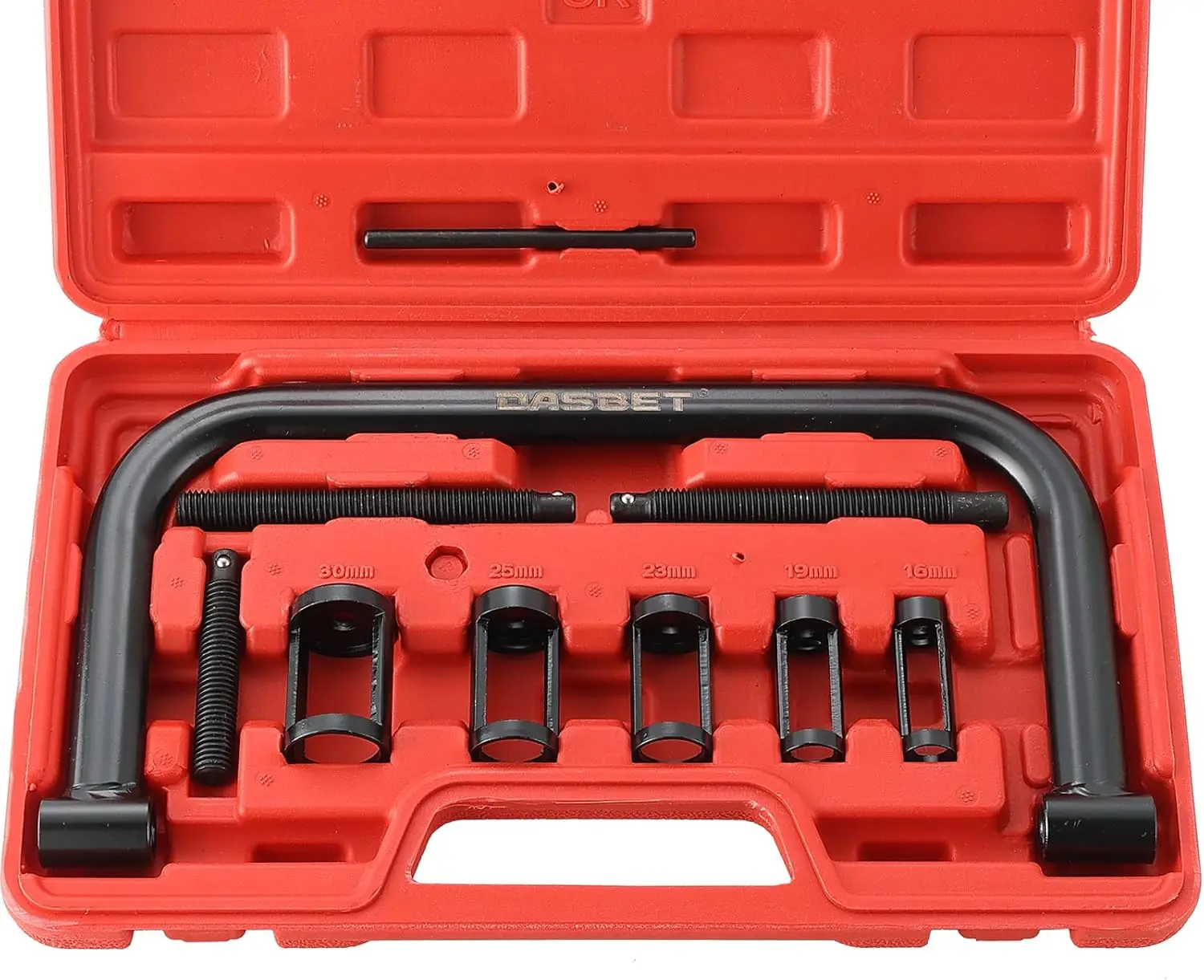 Valve Spring Compressor C Clamp Service Valve Spring Removal Tool with C Clamp for ATV, Car, Motorcycle, Small Engine Vehicle E