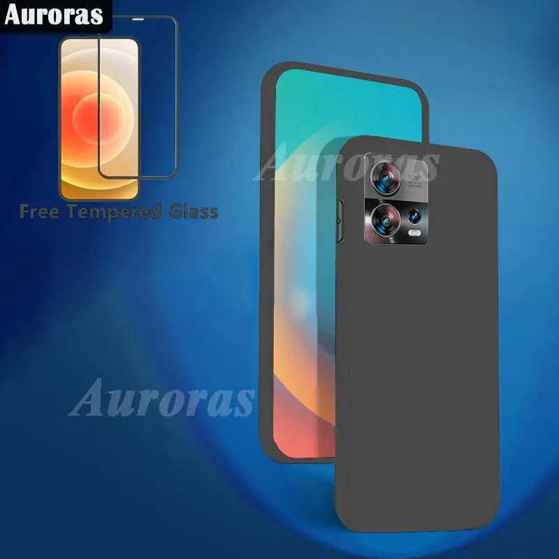 Auroras Per Motorola Edge 30 Fusion Neo 5G Custodia Full Protection Soft Silicone Matte Cover Screen Protector Moto Edge 30 Ultra