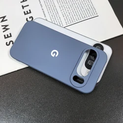 Premium Silicone Soft - Touch Shockproof Back Cover for Google Pixel - Silky Protective Case (Gray)